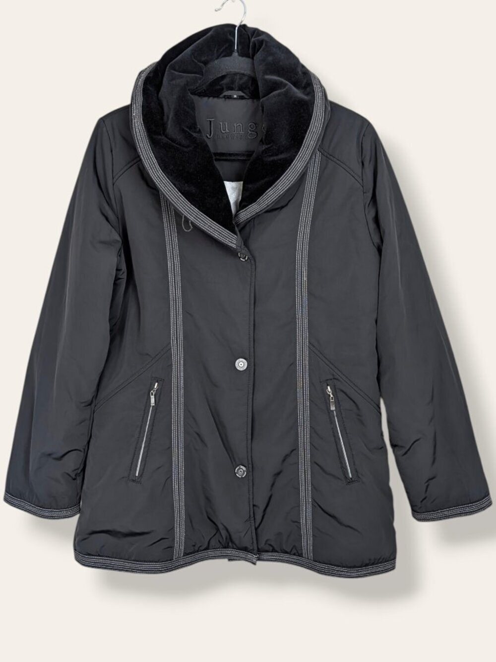 Junge Danmark Black Insulated Tech Coat - Picture 4 of 13
